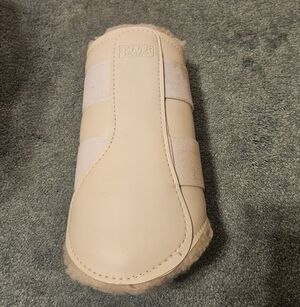 Dover Saddlery White L Horse Boot